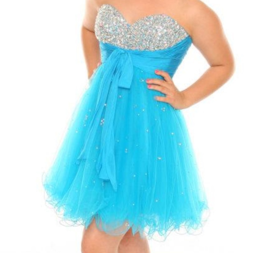 Teal Blue Sherri Hill